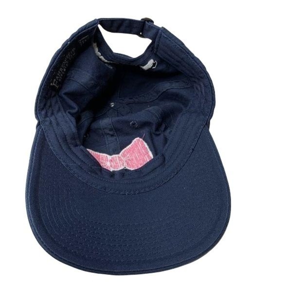 Southern Girl Prep Baseball Hat Navy Pink Bow Prep Embroidered Adjustable - Picture 7 of 7